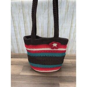 The Sak Boho Shoulder Bag with Flower Pin Hippie